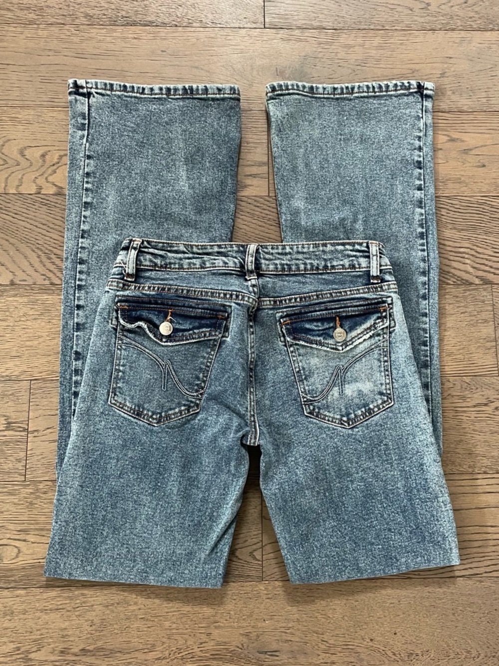 REVICE Distressed Bootcut Jeans - Picture 7 of 11